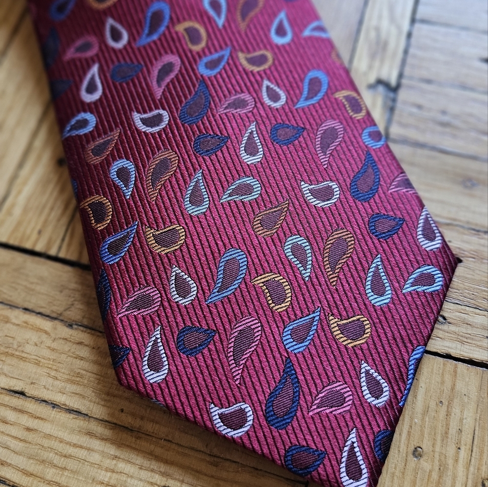 2 For $40. Beau Brummel Soho 100% silk tie.